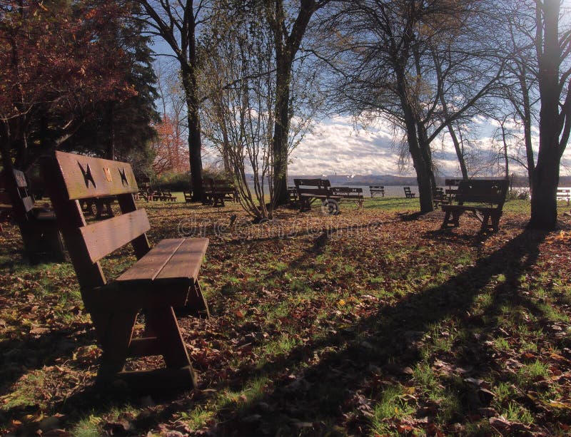 Liverpool, New York, USA. November 6, 2018. The Butterfly Garden of Hope, a public memorial to people who have passed away for their loved ones to find comfort and peace, on the shores of Onondaga Lake. Liverpool, New York, USA. November 6, 2018. The Butterfly Garden of Hope, a public memorial to people who have passed away for their loved ones to find comfort and peace, on the shores of Onondaga Lake.