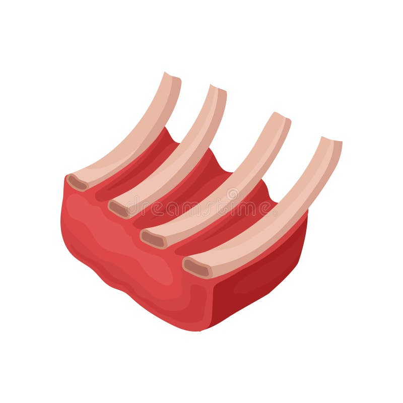 Flache Vektorikone von rohen Rippen Neue Fleischware Neuer Garnelehintergrund Element für Fahne Metzgerei von oder von Landwirtma stock abbildung Flache Vektorikone von rohen Rippen Neue Fleischware Neuer Garnelehintergrund Element für Fahne Metzgerei von oder von Landwirtma stock abbildung