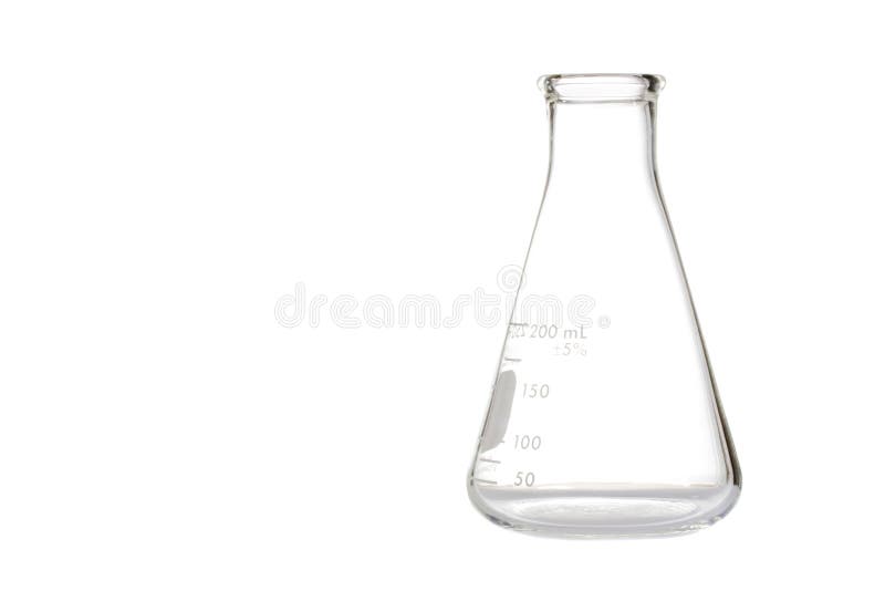 Flacon erlenmeyer photo stock Flacon erlenmeyer photo stock