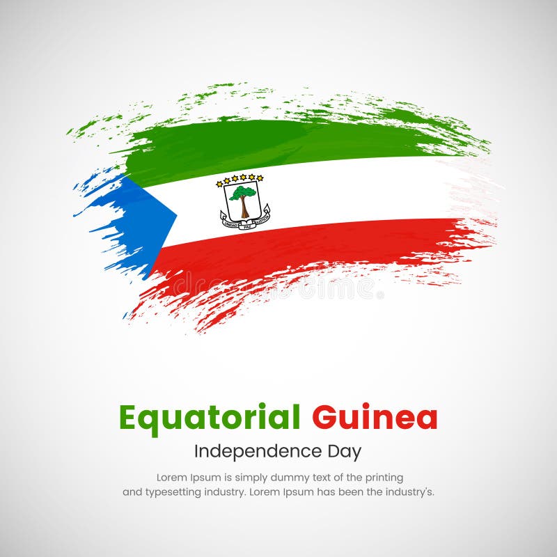 Equatorial Guinea Poster Colorful Print Equatorial Guinea 