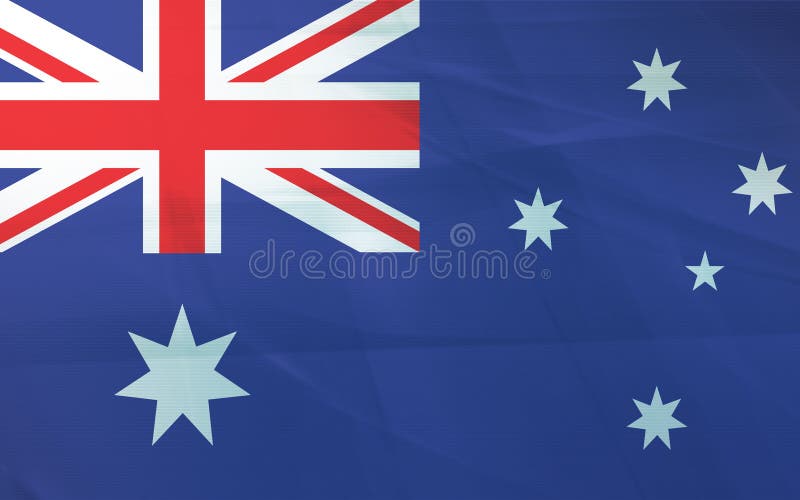 Flag australia stock Illustration of flow - 2924456