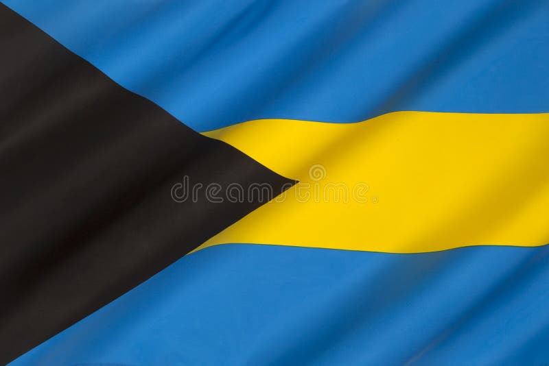 Flag of the Bahamas - Caribbean
