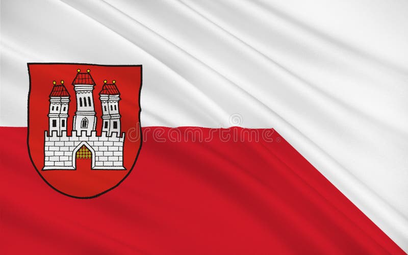 Flag of Bratislava, Slovakia