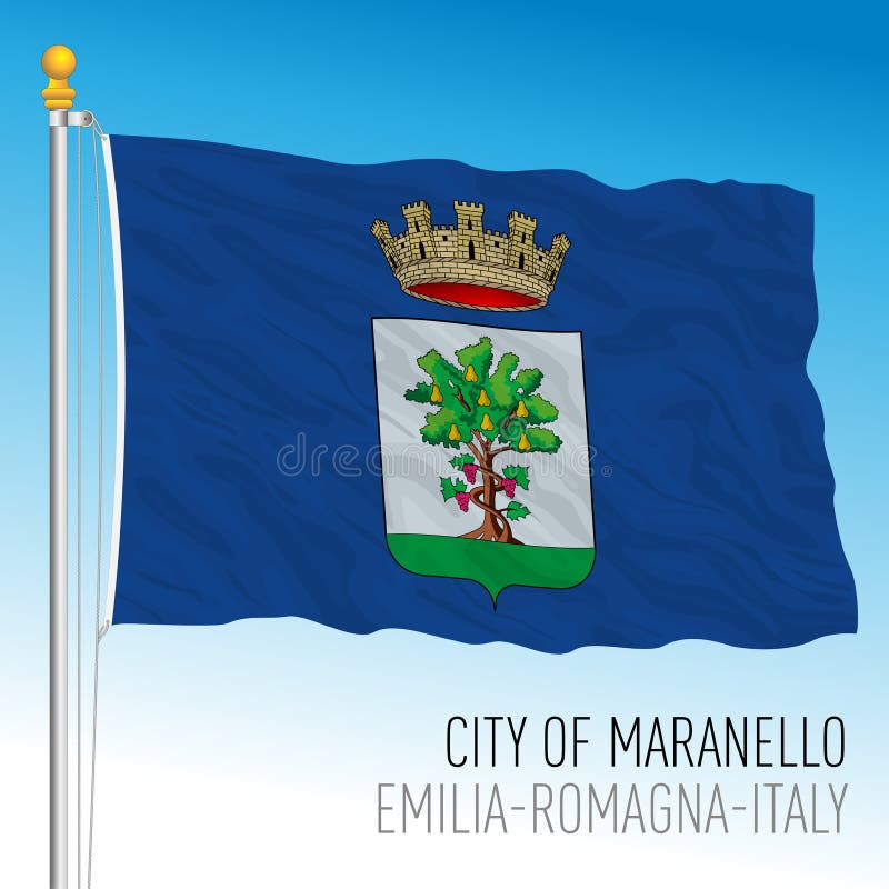 Modena, Italy, June 2022, Modena Football Club 2018 flag with new brand,  vector illustration Stock Photo - Alamy