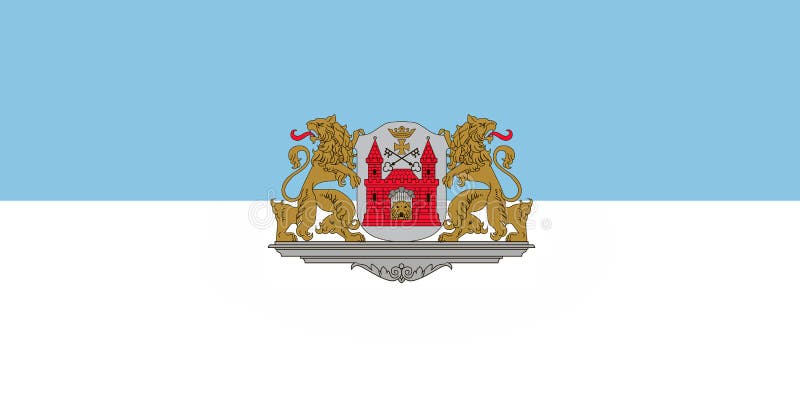 Flag City Riga Latvia Isolated White Background 172640799