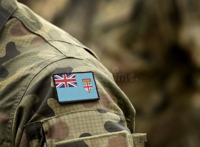 Woven Badge Small Army & Military Australian Flag 