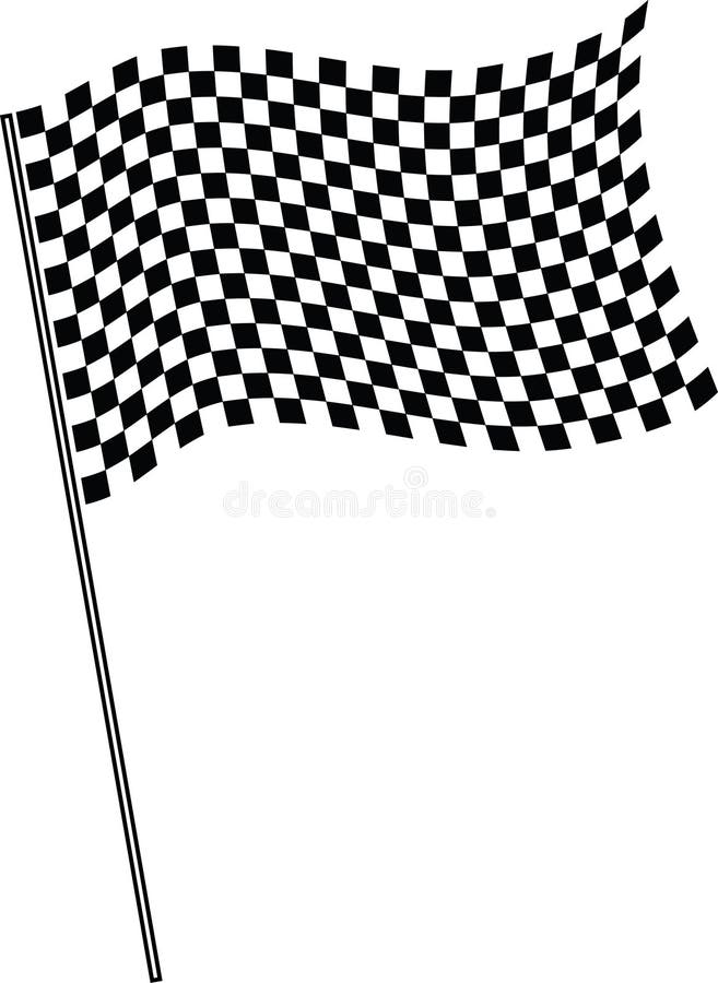 Flag Start Flag Finish For The Competition Streamers Of Start And Finish In  Flat Style Stock Illustration - Download Image Now - iStock