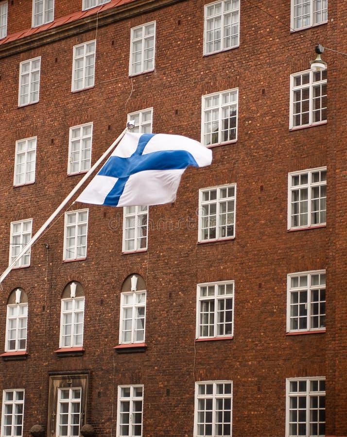 Flag of Finland stock photo Flag of Finland stock photo