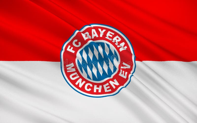 Flag Football Club Bayern Munchen Editorial Image - Illustration of ...