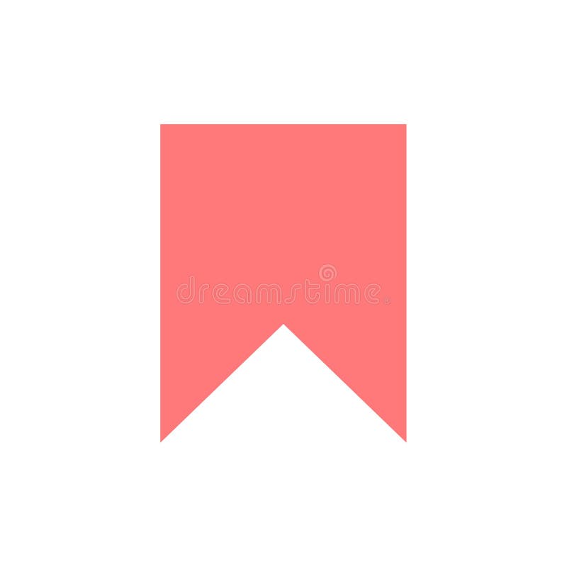 Flag, Instagram, Interface, Save, Tag Flat Color Icon. Vector Icon