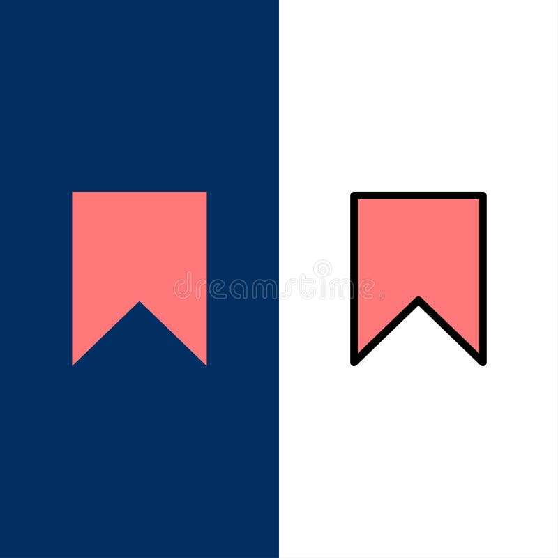 Flag, Instagram, Interface, Save, Tag Icons. Flat And Line Filled Icon