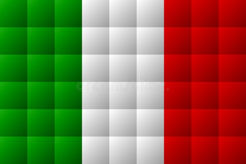 Flag of Italy stock illustration. Illustration of icon 4309251