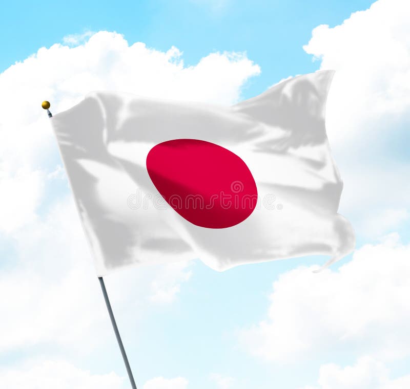 Flag of Japan stock illustration. Illustration of freedom 85858617