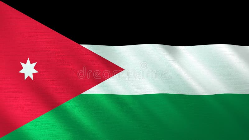 what is the flag of jordan