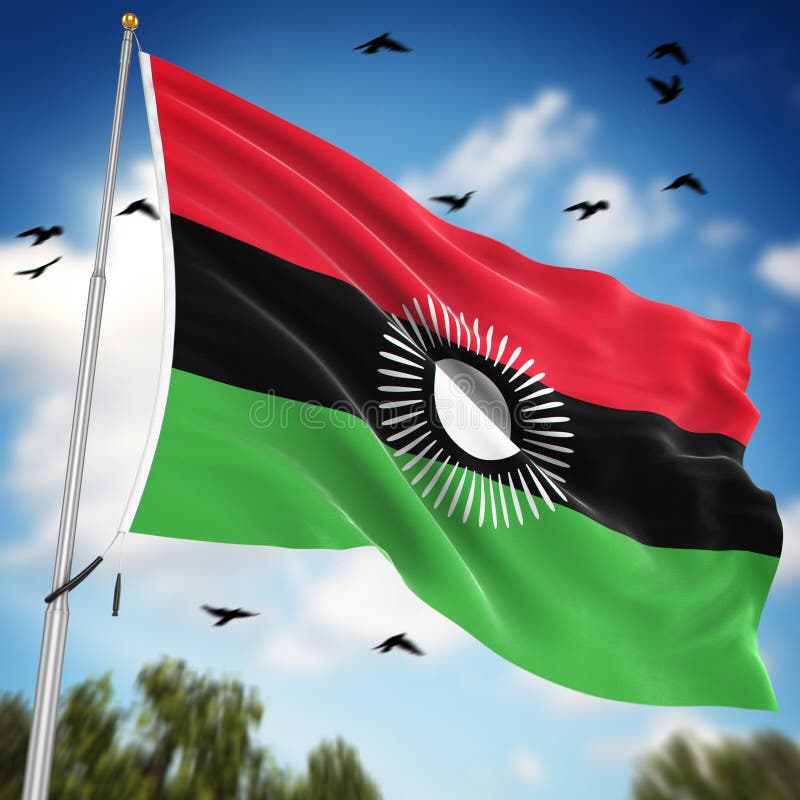 Flag Of Malawi Stock Illustration Illustration Of Country 108760653