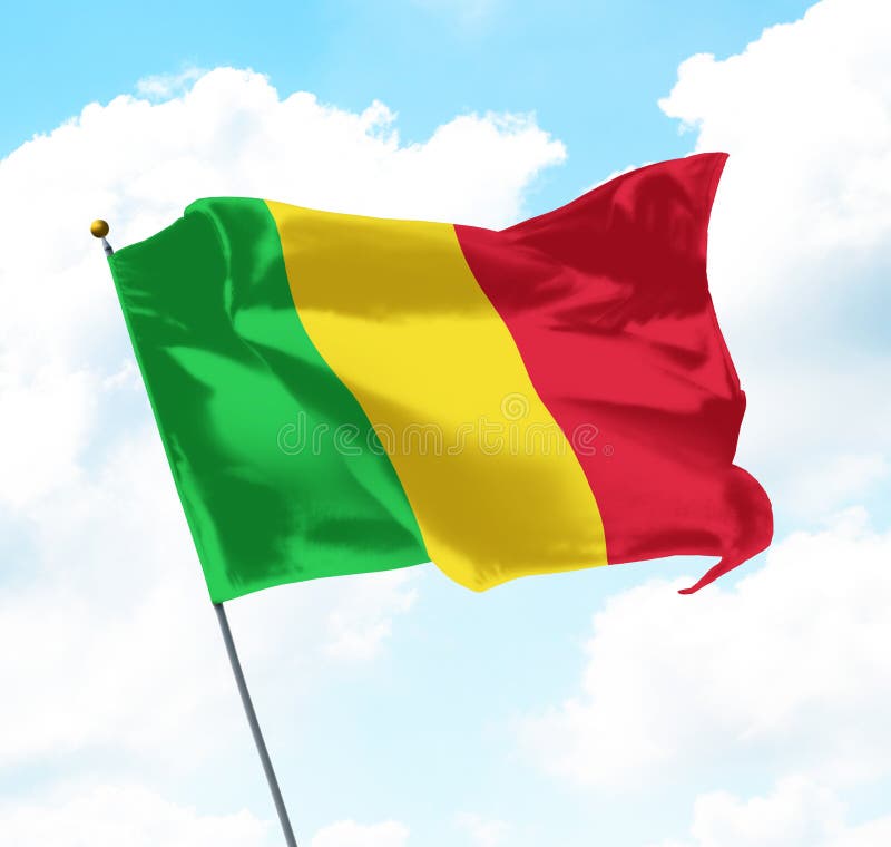 Flag of Mali stock image. Image of bambara, capital, culture 89453767