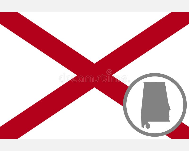 Flag And Map Of Alabama Stock Vector Illustration Of Marketing 179977533