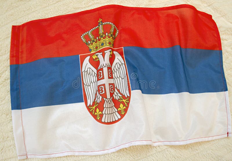 2019.Flag of Serbia. of 2019flag - 136550166