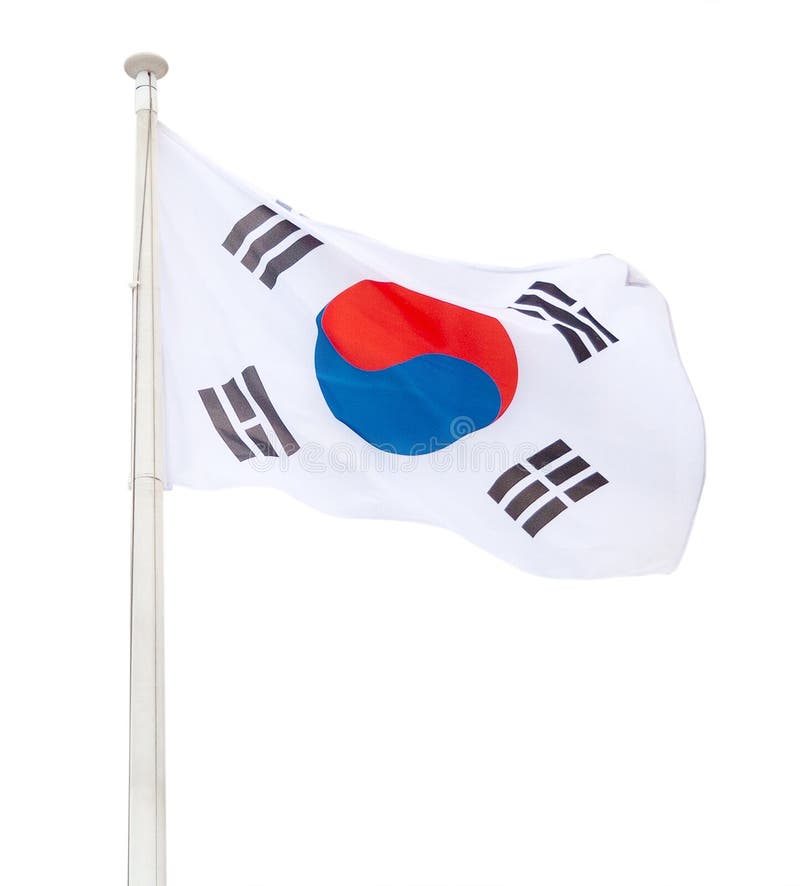 135 Silk Flag Korea Republic Stock Photos Free & RoyaltyFree Stock