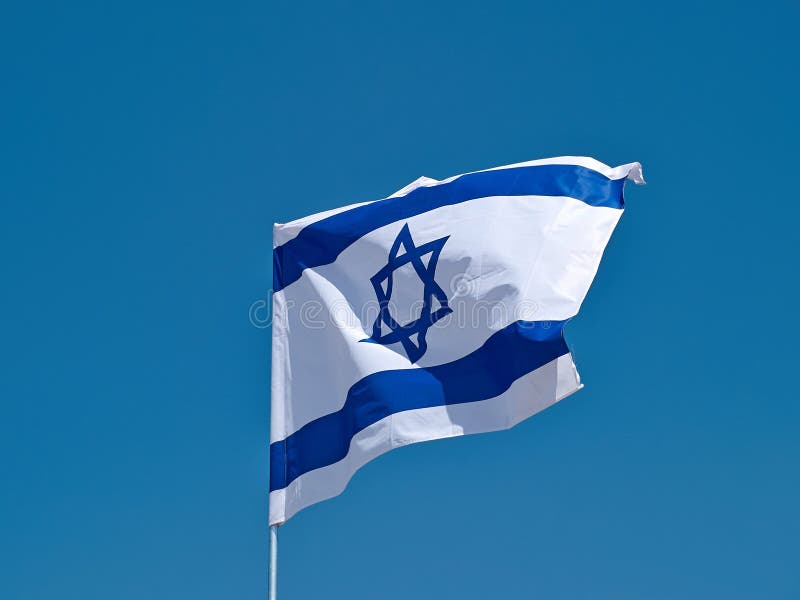 Flag of the State of Israel royalty free stock image Flag of the State of Israel royalty free stock image