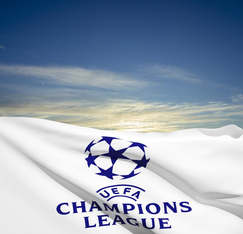 Champions League UEFA logo flag symbol icon Stock Photo - Alamy