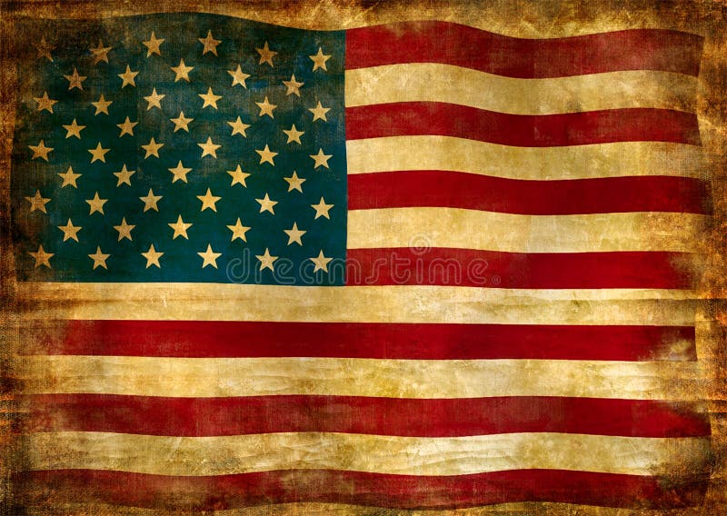 Flag of USA royalty free illustration Flag of USA royalty free illustration