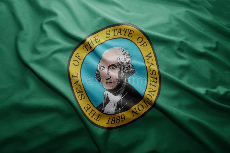 Flag of Washington state stock image. Image of standard 98526243