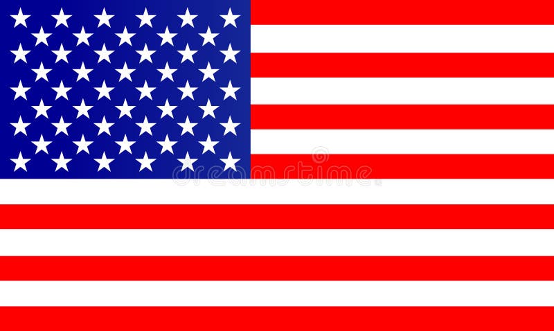 Flaga Amerykańska wektor
