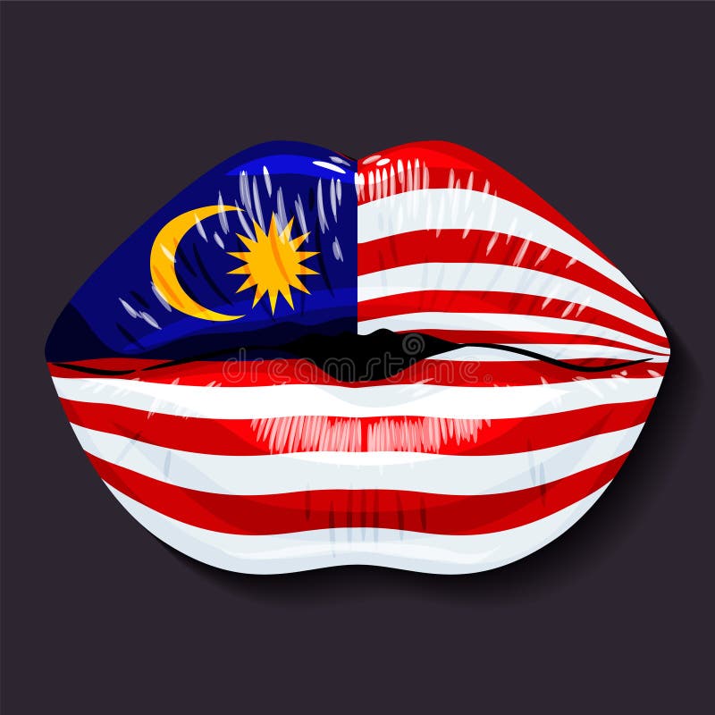 flaga Malaysia royalty ilustracja flaga Malaysia royalty ilustracja