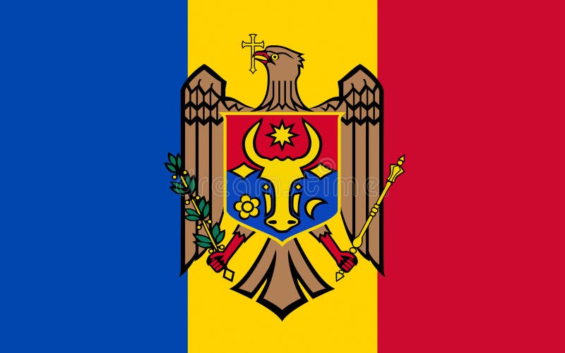 Get Moldawien Flagga PNG
