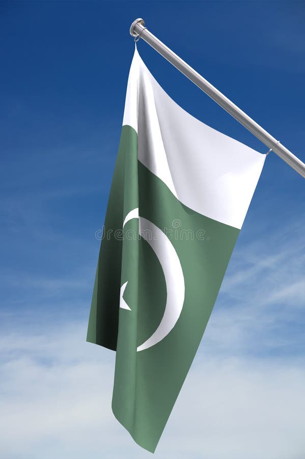 flagga pakistan arkivbild flagga pakistan arkivbild
