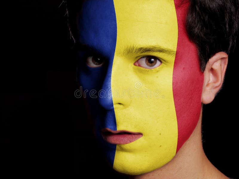 Flagge von Rumänien stockfotos Flagge von Rumänien stockfotos