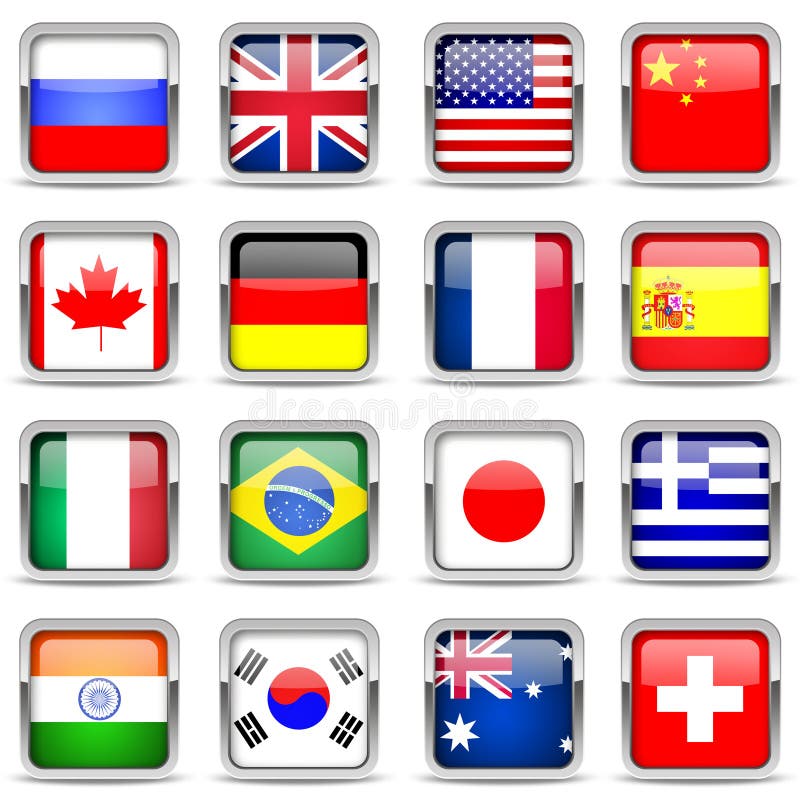 World Flags White Background Stock Illustrations 29,432 World Flags