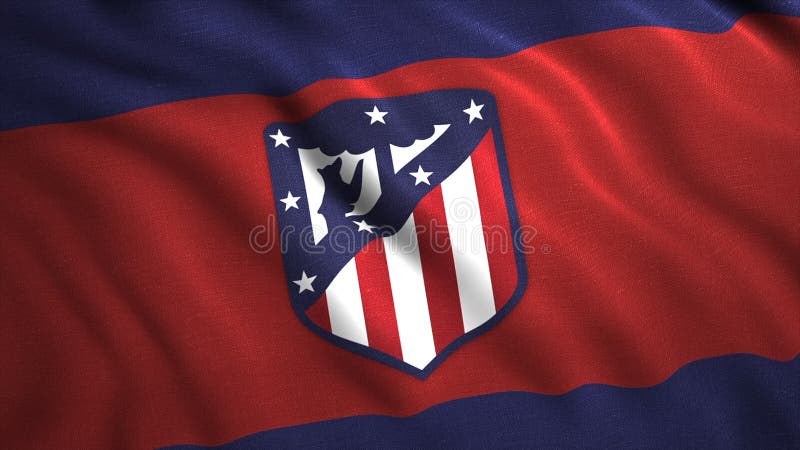 Club Atletico Independiente Flag Seamless Looping Background