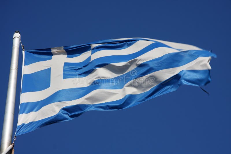 Flags greece