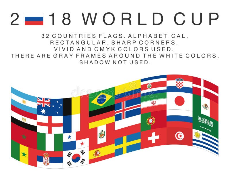 Flags World Cup Stock Illustrations 5,526 Flags World Cup Stock Illustrations, Vectors
