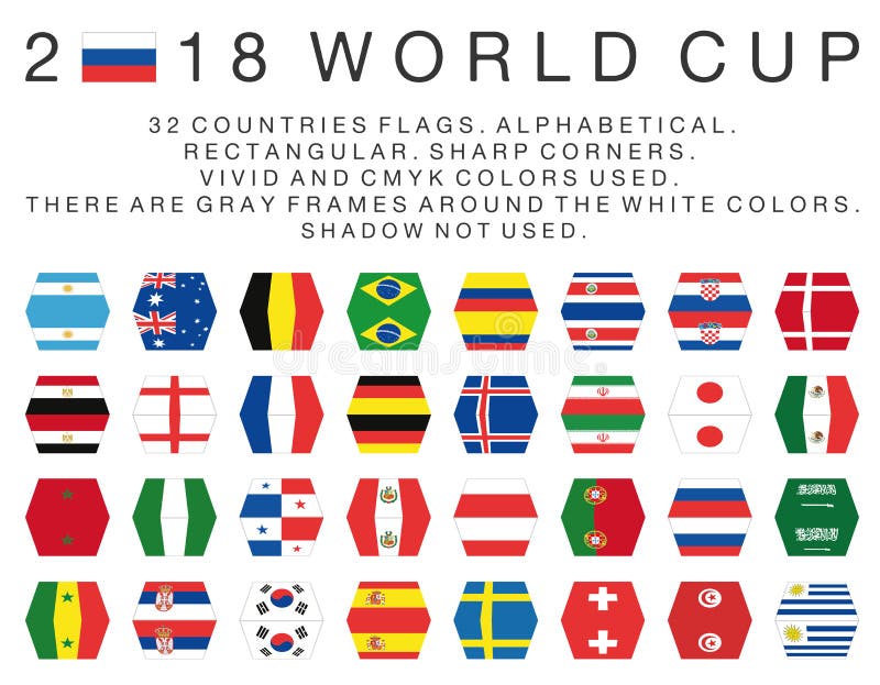 Find the 2018 FIFA World Cup Flags Quiz - By Tr4pD00r