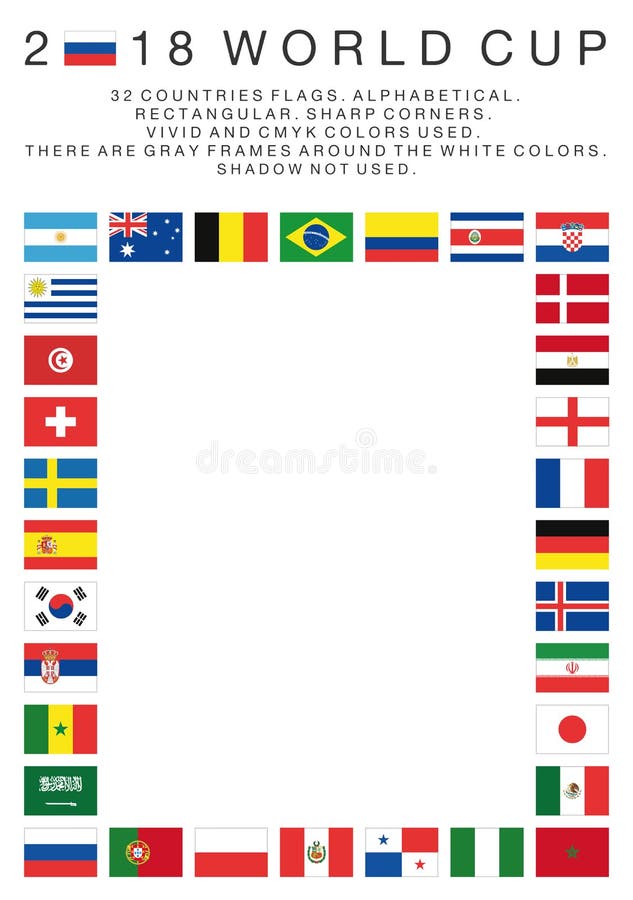 Find the 2018 FIFA World Cup Flags Quiz - By Tr4pD00r