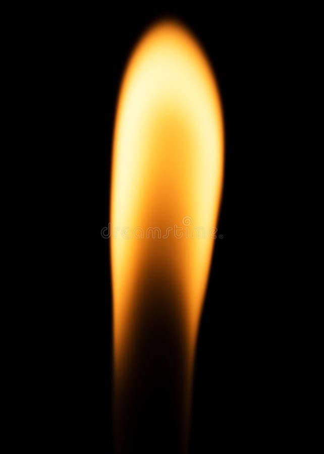 A Flame Of Fire From The Cigarette Lighter On A Black Background Stock Image Image of hand