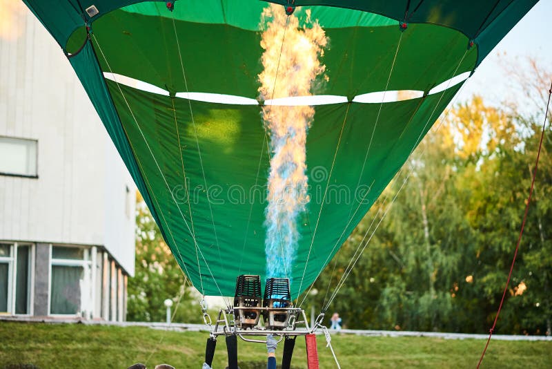 Inside of a Hot Air Balloon Stock Image Image of horizontal, trip