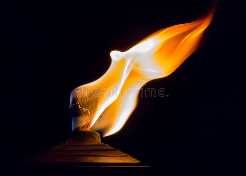 Flame of Torch stock image. Image of light, burns, fire 73456979