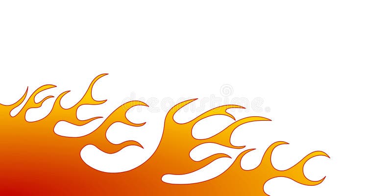 Flames Background royalty free illustration