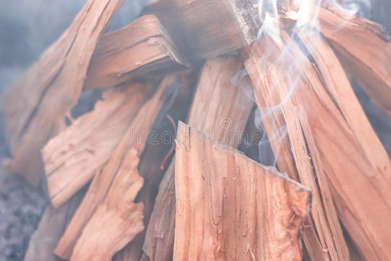 Flames and Smoke from Burning Wood Stock Photo Image of hell, glowing
