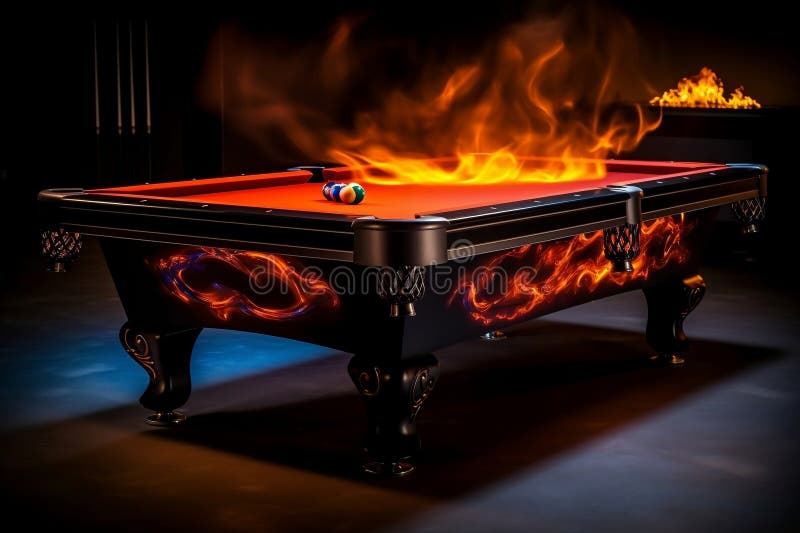 Flaming 8 ball  Pool balls, Pool art, Billiards