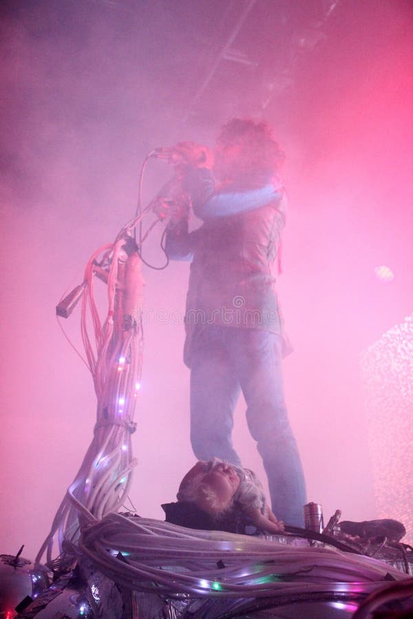 The Flaming Lips in Concert at Terminal 5 in New York Editorial