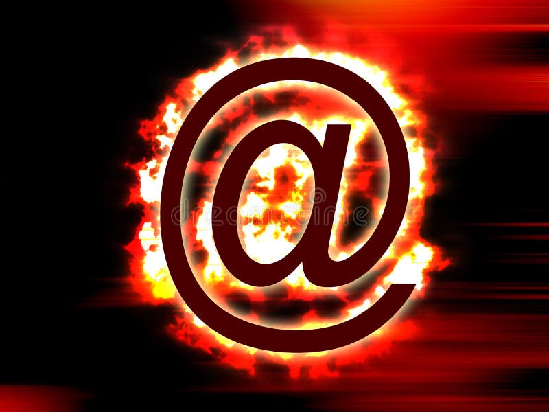 Flaming mail