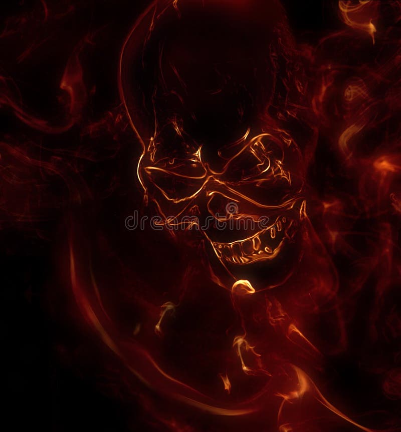 Flaming Skull Wallpaper 59 images