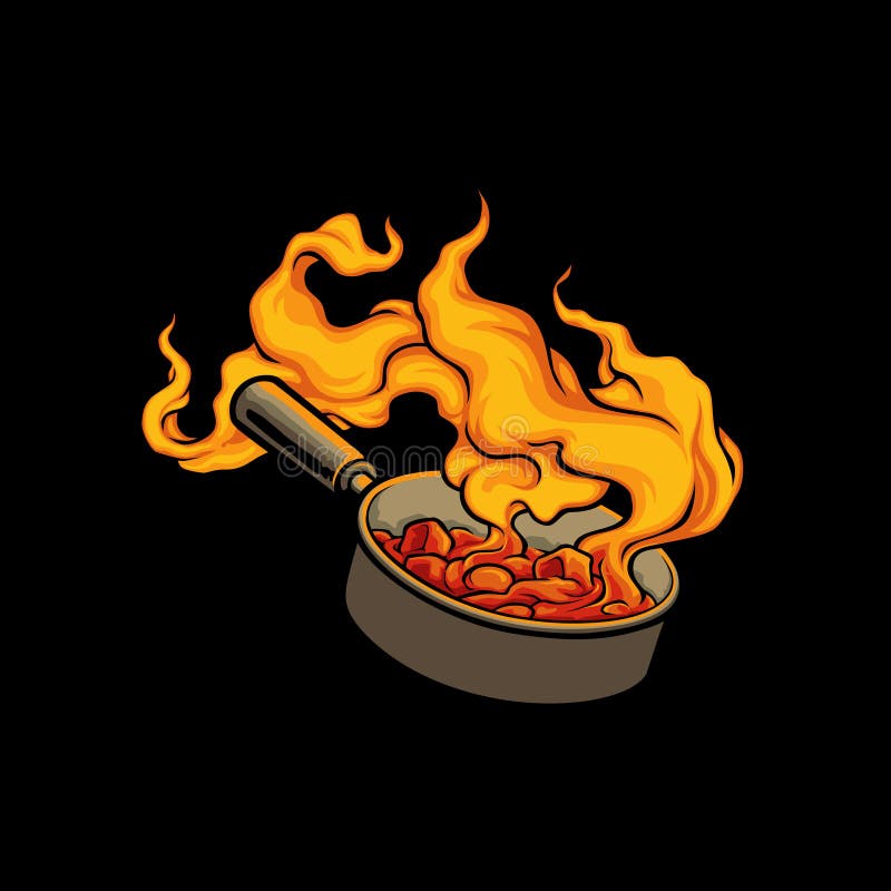 https://thumbs.dreamstime.com/b/flaming-stir-fry-cooking-illustration-pan-available-vector-format-high-resolution-transparent-png-207945883.jpg