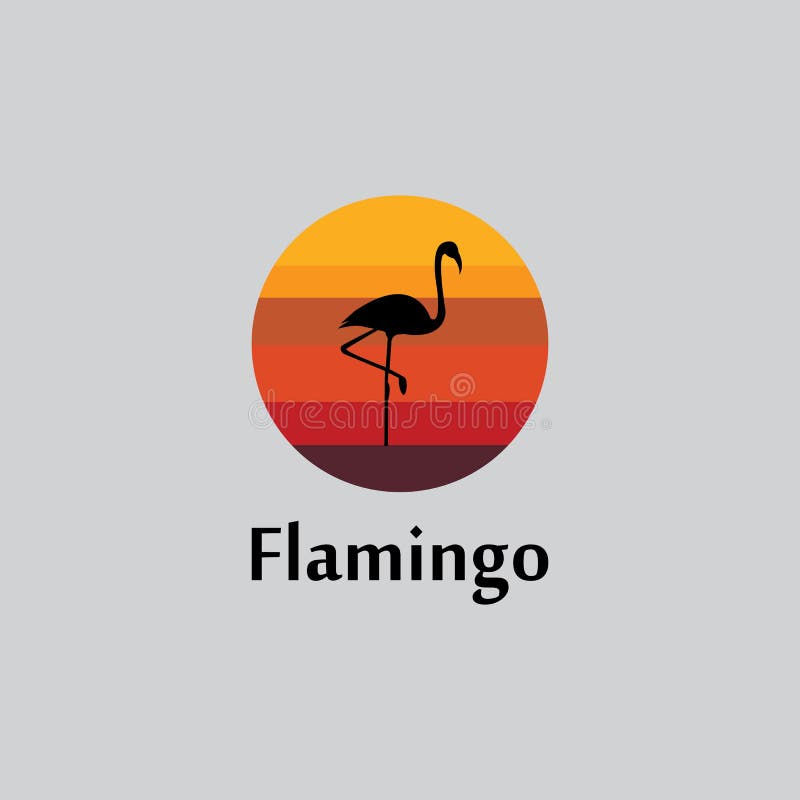 Flamingo Sunset Stock Illustrations 1 300 Flamingo Sunset Stock