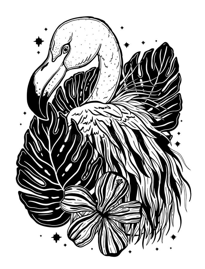 31 Attractive Flamingo Tattoo Design Inspirations For Dreamers  Psycho Tats